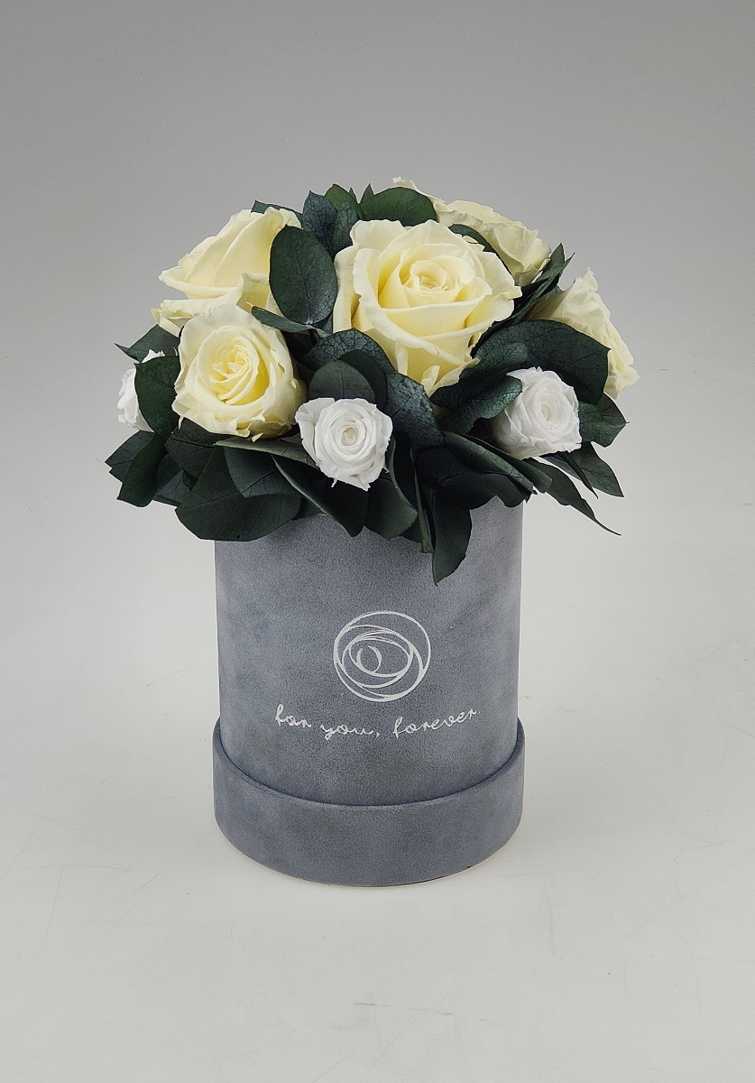 Rose Belle Box S szary DeLuxe waniliowy z eukaliptusem - obrazek 2