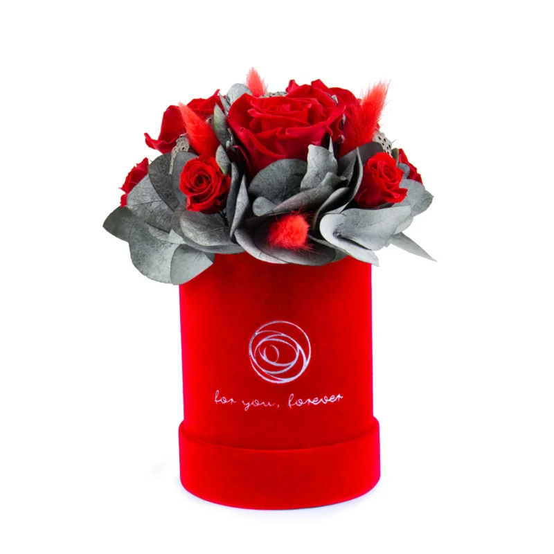 Garden Box S czerwone róże