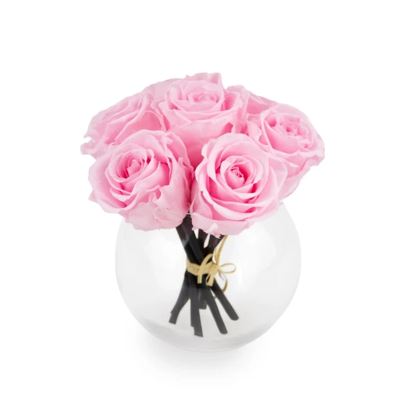 mini bukiet róż stabilizowanych marki Rose Belle