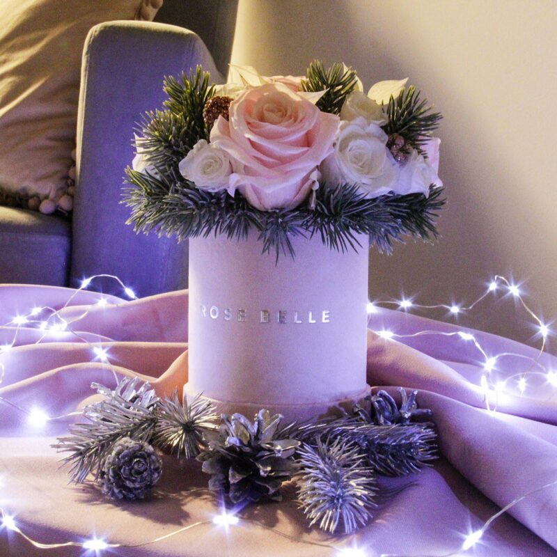 flower box świąteczny
