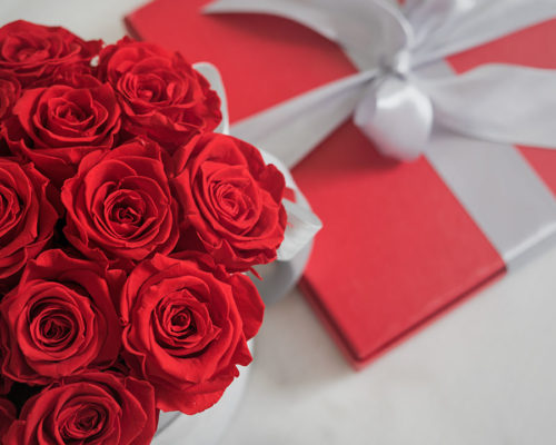 Róże stabilizowane Rose Belle